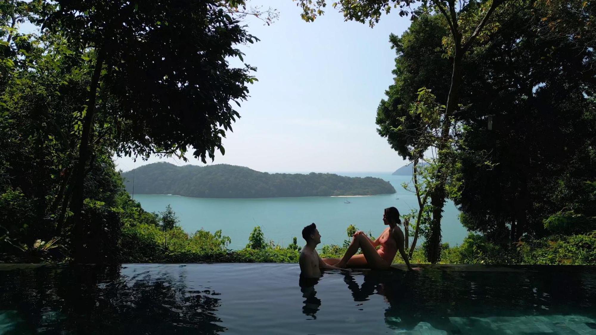 Ambong Pool Villas - Private Pool Pantai Cenang  Exterior foto